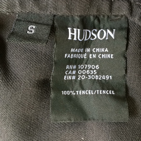 Hudson Jeans Nova Varsity Striped Bomber Jacket - Picture 8 of 8